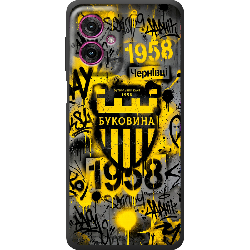 Чорний чохол BoxFace Motorola G55 