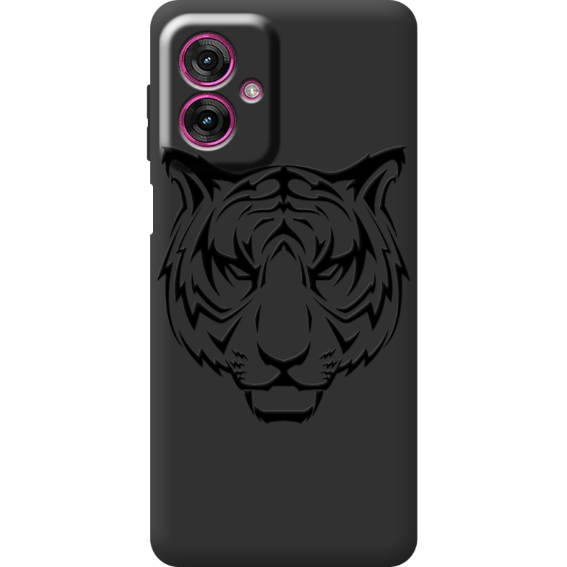 Чорний чохол BoxFace Motorola G55 Tiger