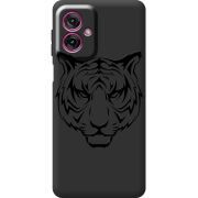 Чорний чохол BoxFace Motorola G55 Tiger