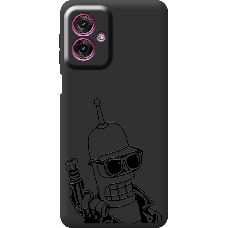 Чорний чохол BoxFace Motorola G55 