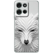 Чохол BoxFace Motorola G75 White Wolf