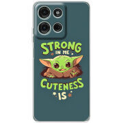 Чохол BoxFace Motorola G75 Strong in me Cuteness is