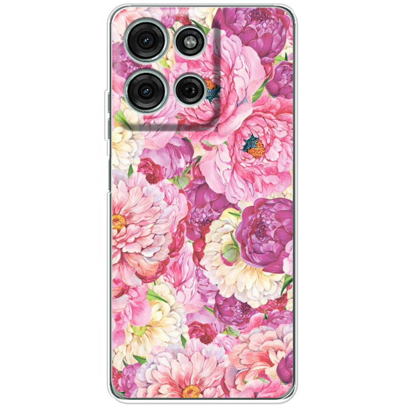 Чохол BoxFace Motorola G75 Pink Peonies