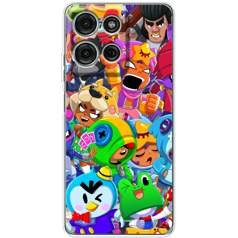 Чохол BoxFace Motorola G75 friends brawl stars