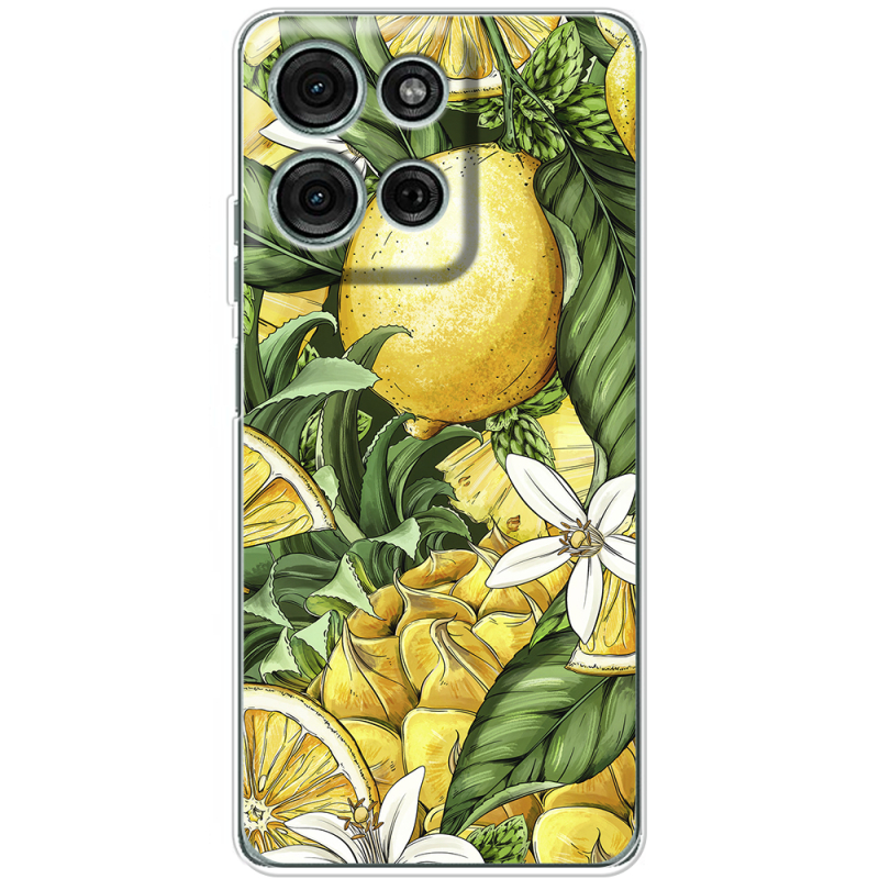 Чохол BoxFace Motorola G75 Lemon Pattern