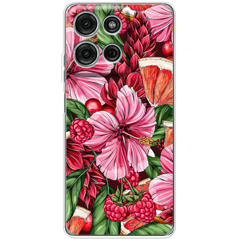 Чохол BoxFace Motorola G75 Tropical Flowers