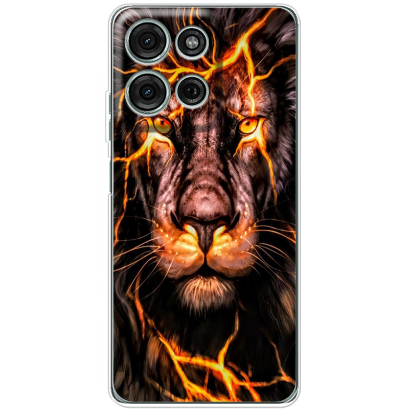 Чохол BoxFace Motorola G75 Fire Lion