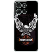 Чохол BoxFace Motorola G75 Harley Davidson and eagle