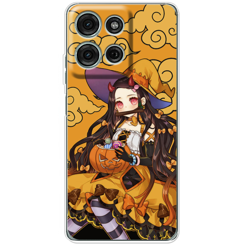 Чохол BoxFace Motorola G75 Kamado Nezuko Halloween