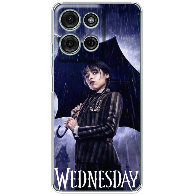 Чохол BoxFace Motorola G75 Wednesday Addams