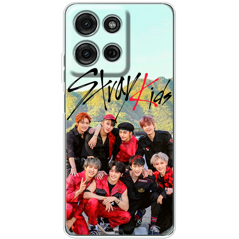 Чохол BoxFace Motorola G75 Stray Kids Boy Band