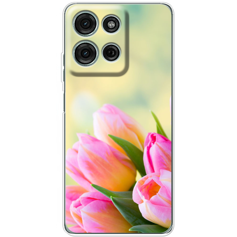 Чохол BoxFace Motorola G75 Bouquet of Tulips