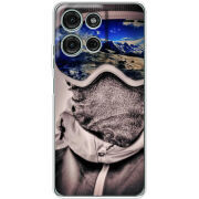 Чохол BoxFace Motorola G75 snowboarder