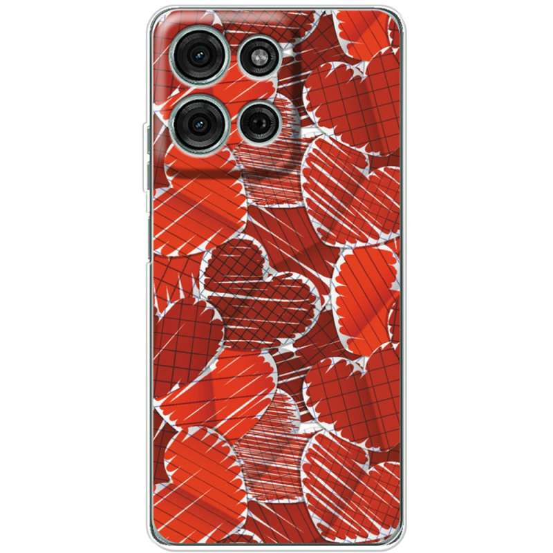 Чохол BoxFace Motorola G75 Heart Strings