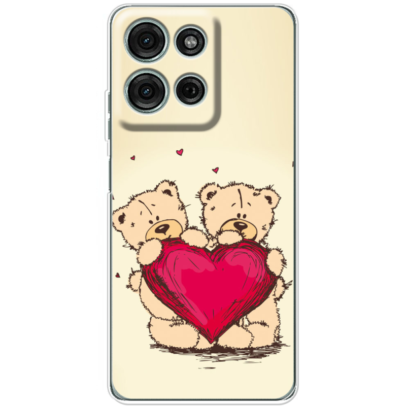 Чохол BoxFace Motorola G75 Teddy Bear Love