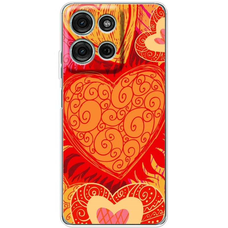 Чохол BoxFace Motorola G75 Warm Hearts