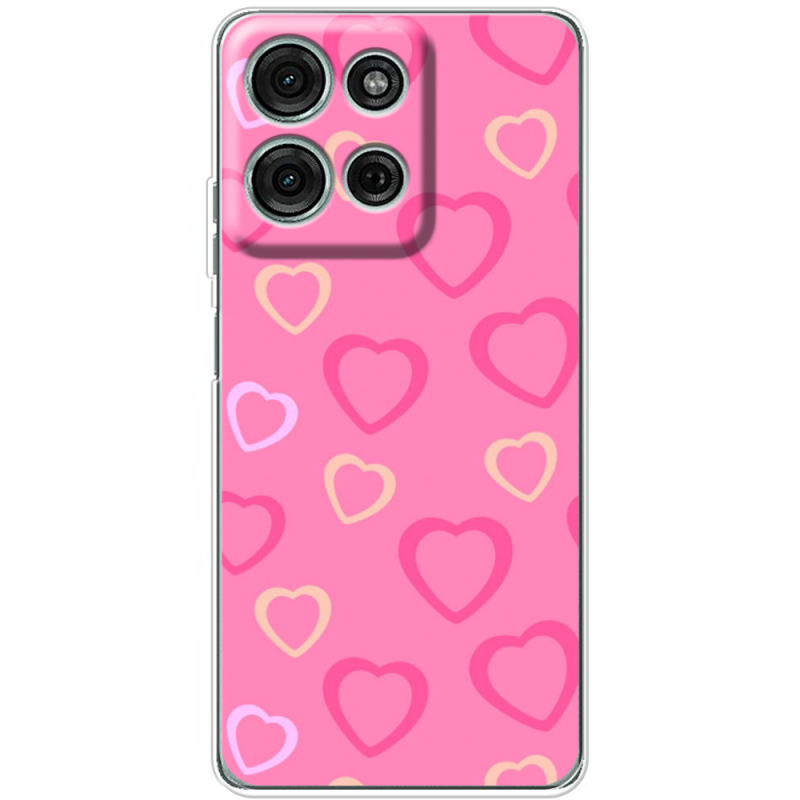 Чохол BoxFace Motorola G75 Sugar Hearts