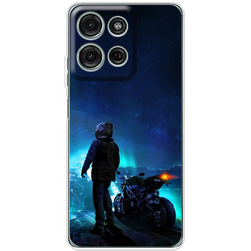 Чохол BoxFace Motorola G75 Motorcyclist