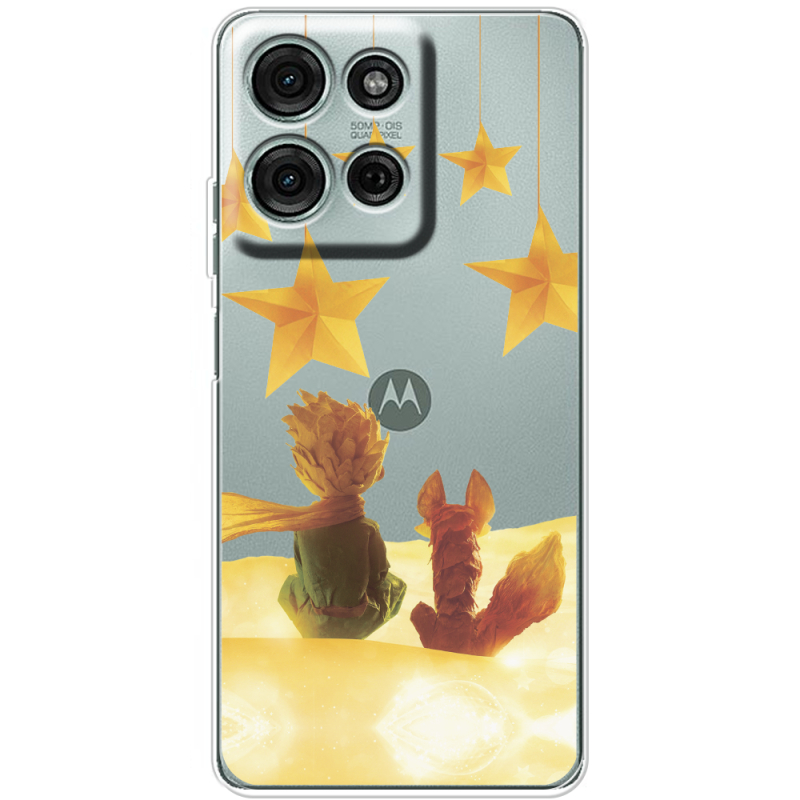 Прозорий чохол BoxFace Motorola G75 Little Prince