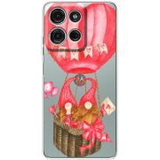 Прозорий чохол BoxFace Motorola G75 Valentine Dwarfs