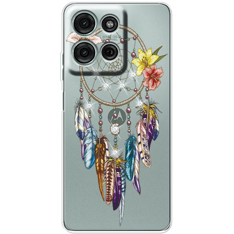 Чохол зі стразами Motorola G75 Dreamcatcher