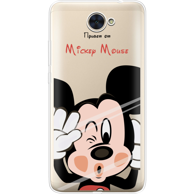 Прозрачный чехол Uprint Huawei Y7 2017 Mister M