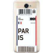 Прозрачный чехол Uprint Huawei Y7 2017 Ticket Paris
