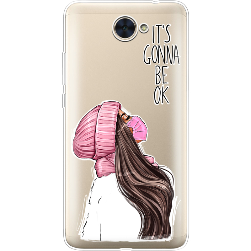 Прозрачный чехол Uprint Huawei Y7 2017 It's Gonna Be OK