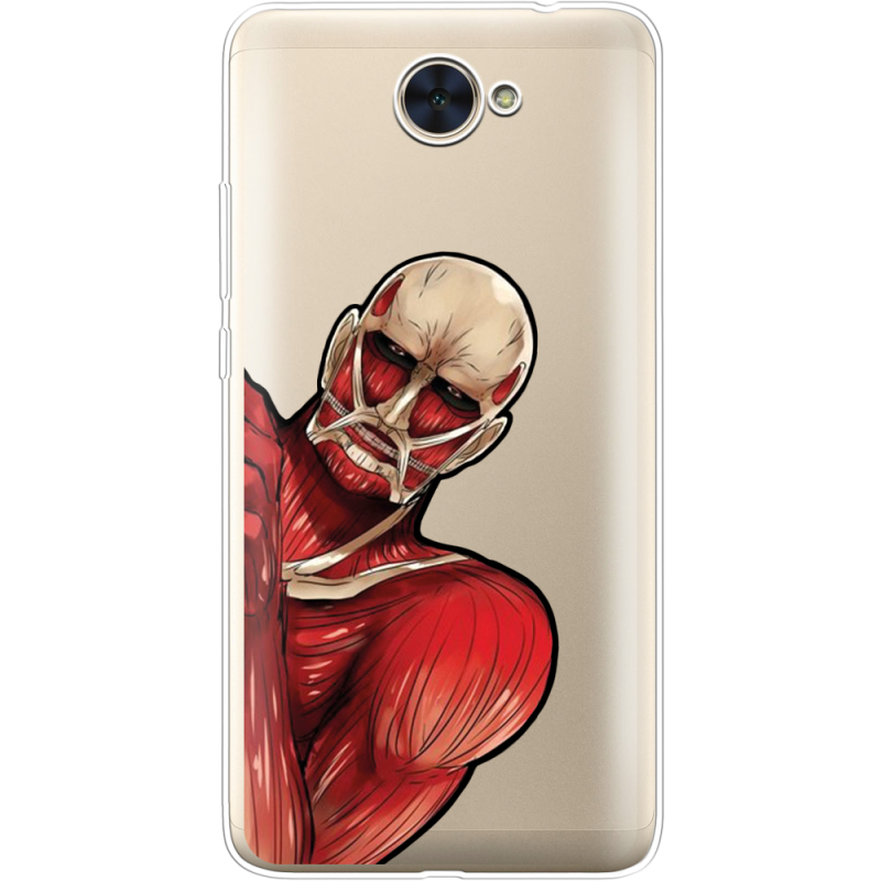 Прозрачный чехол Uprint Huawei Y7 2017 Титан