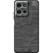 Чорний чохол BoxFace Motorola G75 Optical Hand