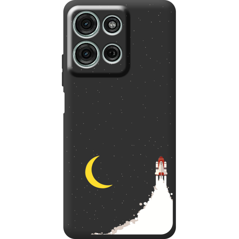 Чорний чохол BoxFace Motorola G75 Meet The Stars