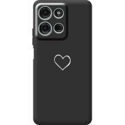 Чорний чохол BoxFace Motorola G75 My Heart