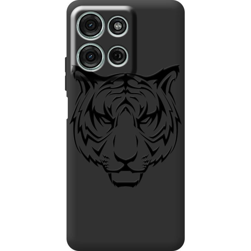 Чорний чохол BoxFace Motorola G75 Tiger