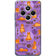 Чохол BoxFace Poco C75 Yoga Cat