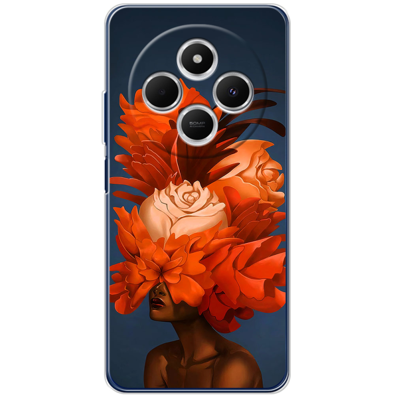 Чохол BoxFace Poco C75 Exquisite Orange Flowers