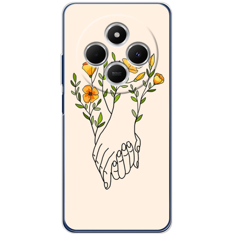 Чохол BoxFace Poco C75 Flower Hands