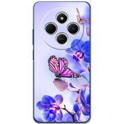 Чохол BoxFace Poco C75 Orchids and Butterflies