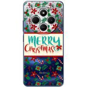 Прозорий чохол BoxFace Poco C75 Vintage Christmas Pattern