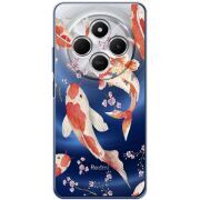 Прозорий чохол BoxFace Poco C75 Japanese Koi Fish