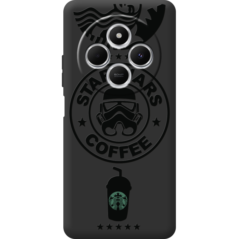 Чорний чохол BoxFace Poco C75 Dark Coffee