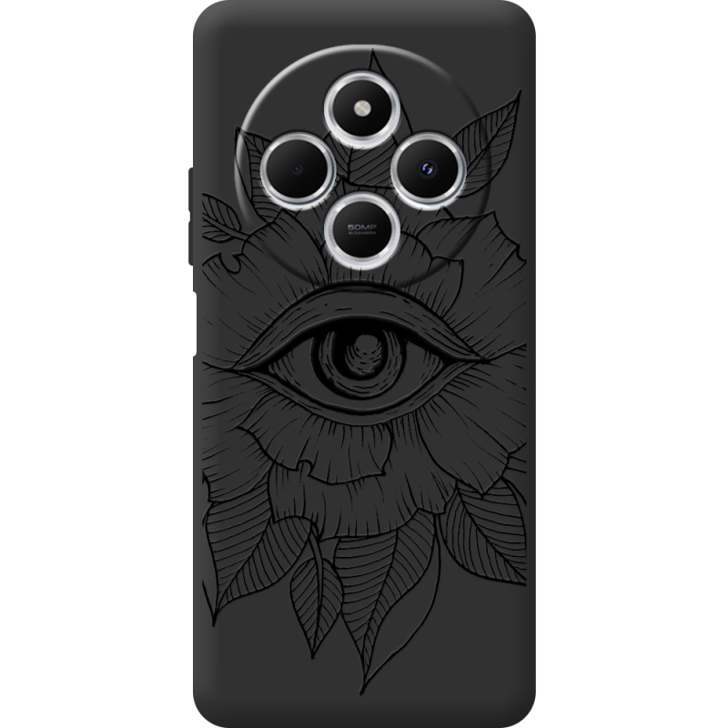 Чорний чохол BoxFace Poco C75 Eye