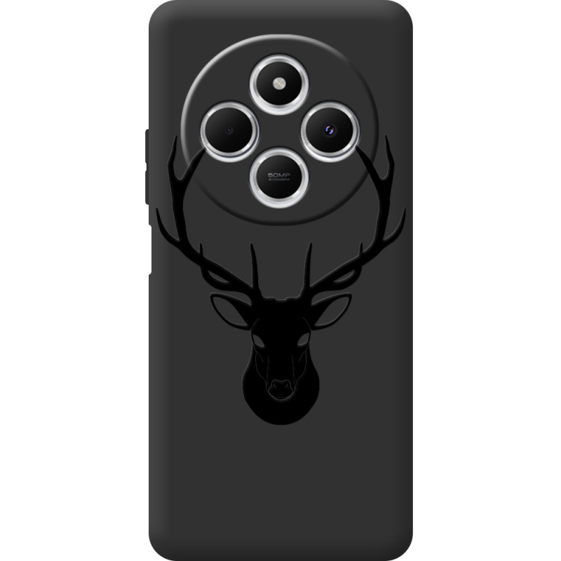 Чорний чохол BoxFace Poco C75 Deer