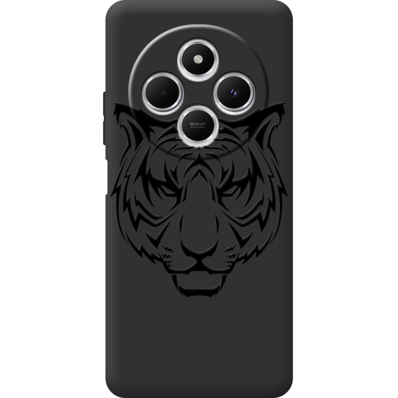 Чорний чохол BoxFace Poco C75 Tiger