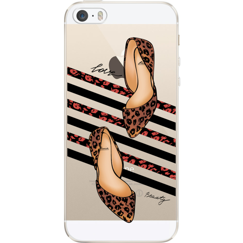 Прозрачный чехол Uprint Apple iPhone 5 / 5S / 5SE Love Beauty