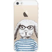 Прозрачный чехол Uprint Apple iPhone 5 / 5S / 5SE MR. Rabbit