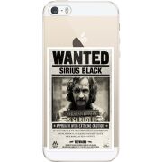 Прозрачный чехол Uprint Apple iPhone 5 / 5S / 5SE Sirius Black