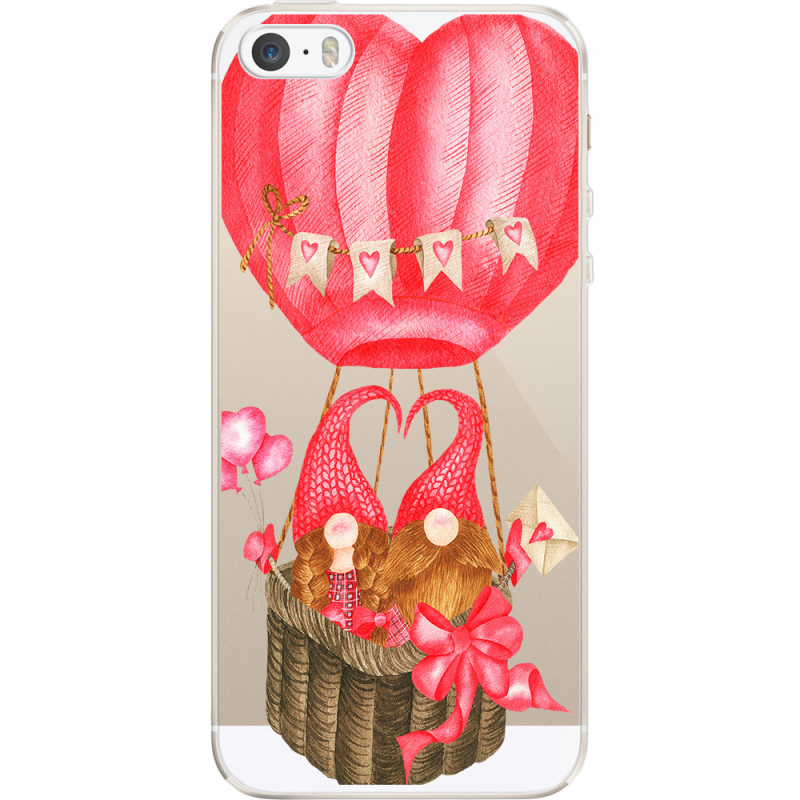 Прозрачный чехол Uprint Apple iPhone 5 / 5S / 5SE Valentine Dwarfs