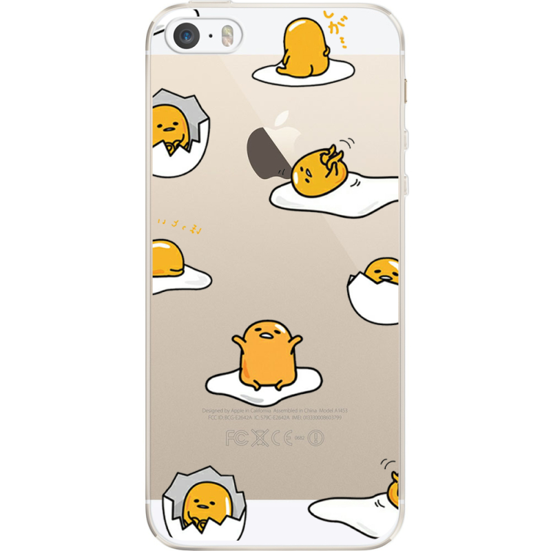 Прозрачный чехол Uprint Apple iPhone 5 / 5S / 5SE Gudetama