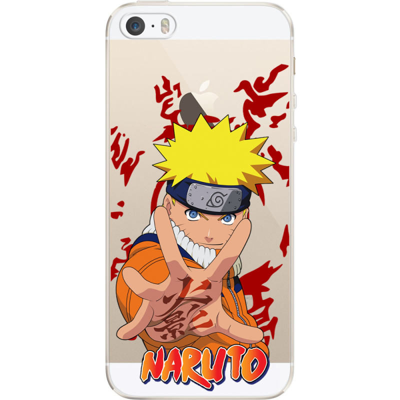 Прозрачный чехол Uprint Apple iPhone 5 / 5S / 5SE Naruto