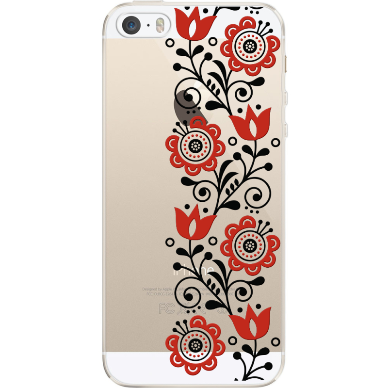 Прозрачный чехол Uprint Apple iPhone 5 / 5S / 5SE Ethno Ornament